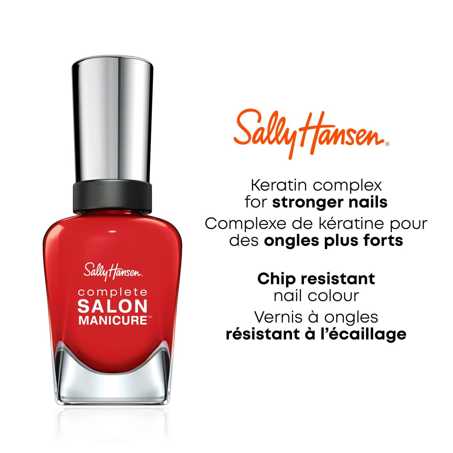 Sally Hansen Complete Salon Manicure Nail Polish #411 Wine Not 0.5 Oz