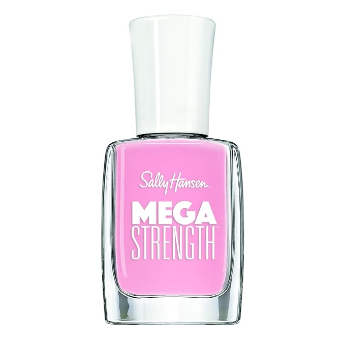 Sally Hansen Mega Strength Nail Color #024 Pink Like A Girl 0.4 FL Oz