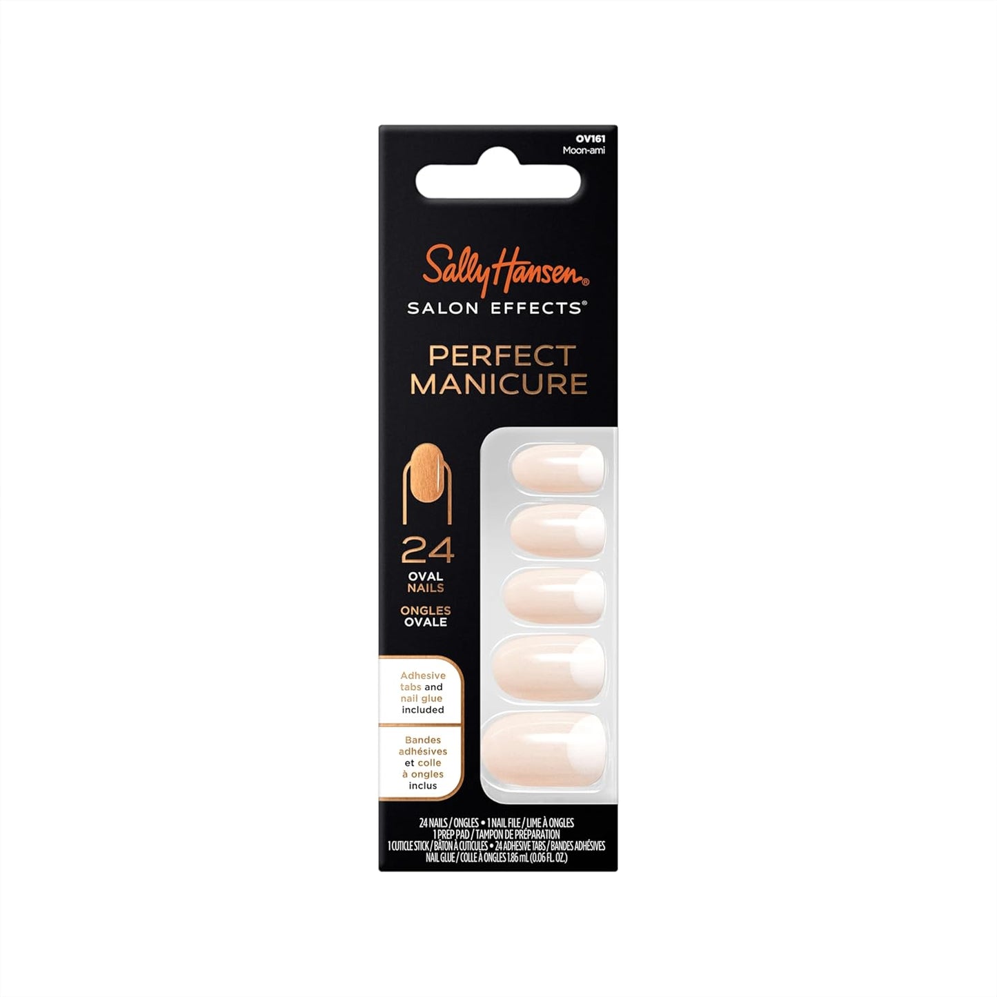 Sally Hansen Perfect Manicure Press On Nails - OV161 Moon-ami