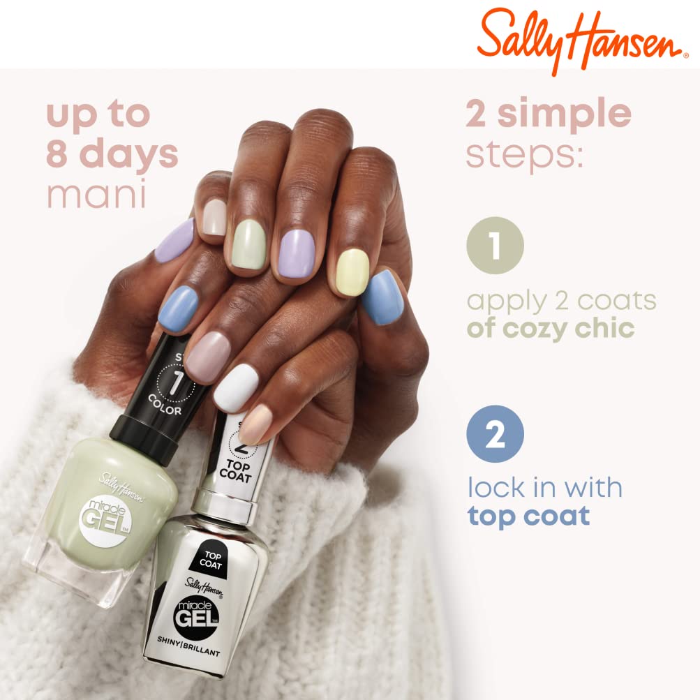 Sally Hansen Miracle Gel Nail Polish #193 Stay Toasty 0.5 FL Oz