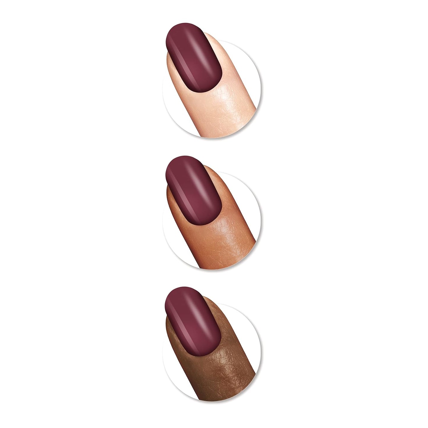 Sally Hansen Perfect Manicure Press On Nails - OV121 Beet Pray Love