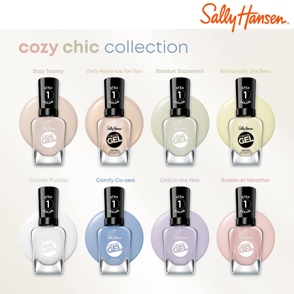 Sally Hansen Miracle Gel Nail Polish #193 Stay Toasty 0.5 FL Oz