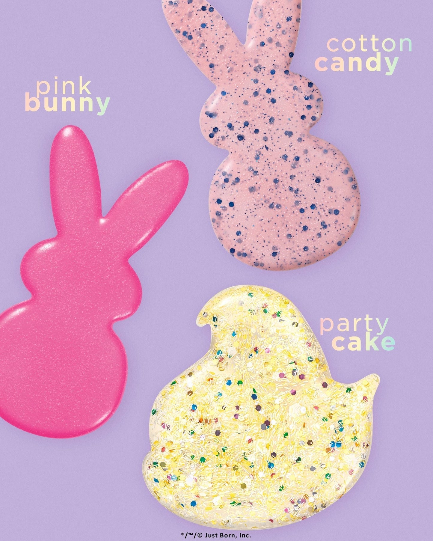 Sally Hansen Insta-Dri Nail Polish #720 PEEPS Purple Bunny 0.31 oz Sally Hansen