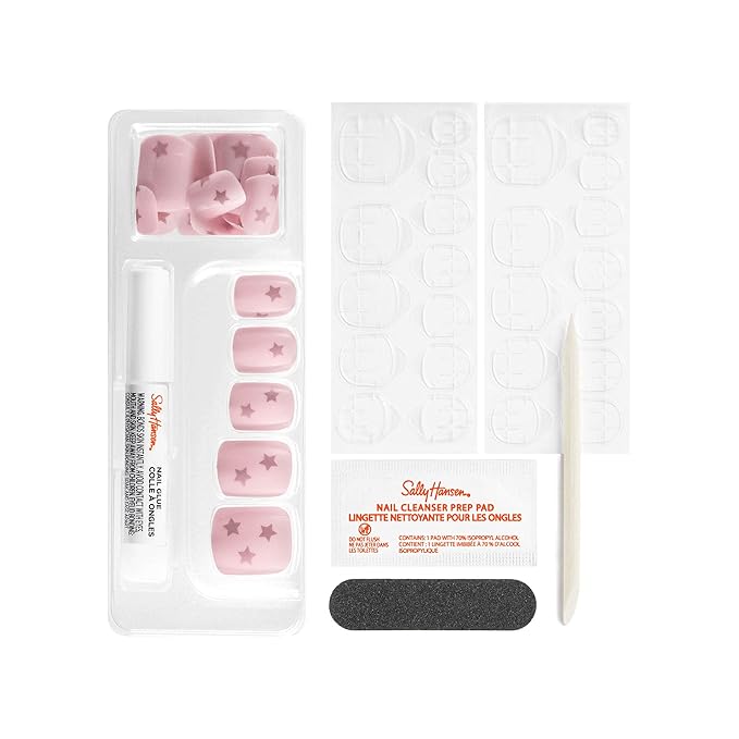 Sally Hansen Perfect Manicure Press On Nails - SQ041 What A Star!