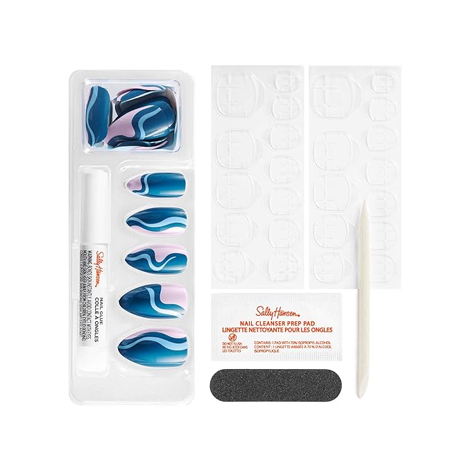Sally Hansen Perfect Manicure Press On Nails - AL251 Ride The Wave