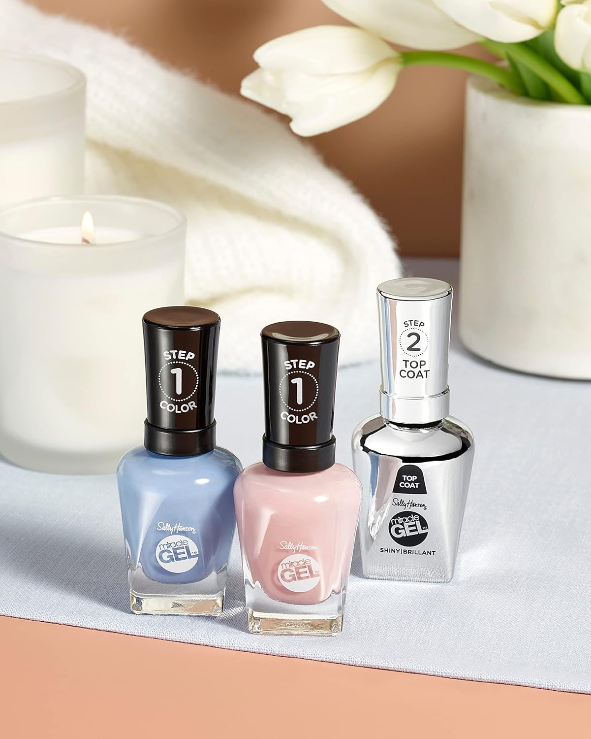 Sally Hansen Miracle Gel Nail Polish #193 Stay Toasty 0.5 FL Oz