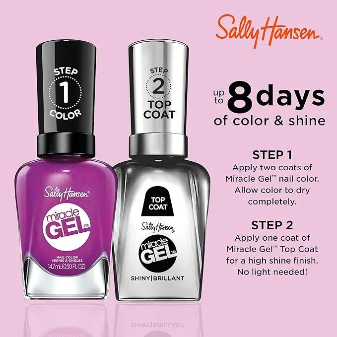 Sally Hansen Miracle Gel Nail Polish #891 The Storian 0.5 FL Oz Sally Hansen