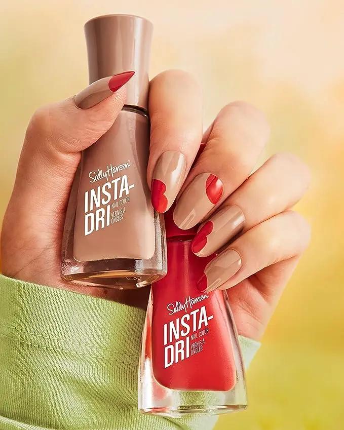Sally Hansen Insta-Dri Nail Polish #448 Fig Flash 0.31 oz Sally Hansen