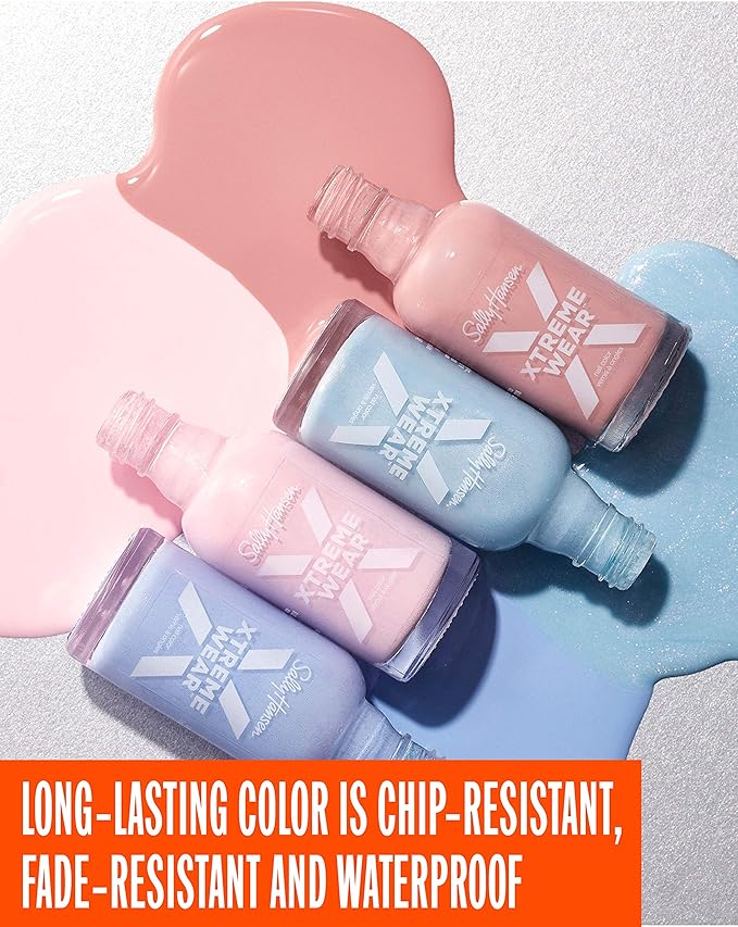 Sally Hansen Xtreme Wear Nail Polish #413 Blue Blitz 0.4 Fl Oz Sally Hansen