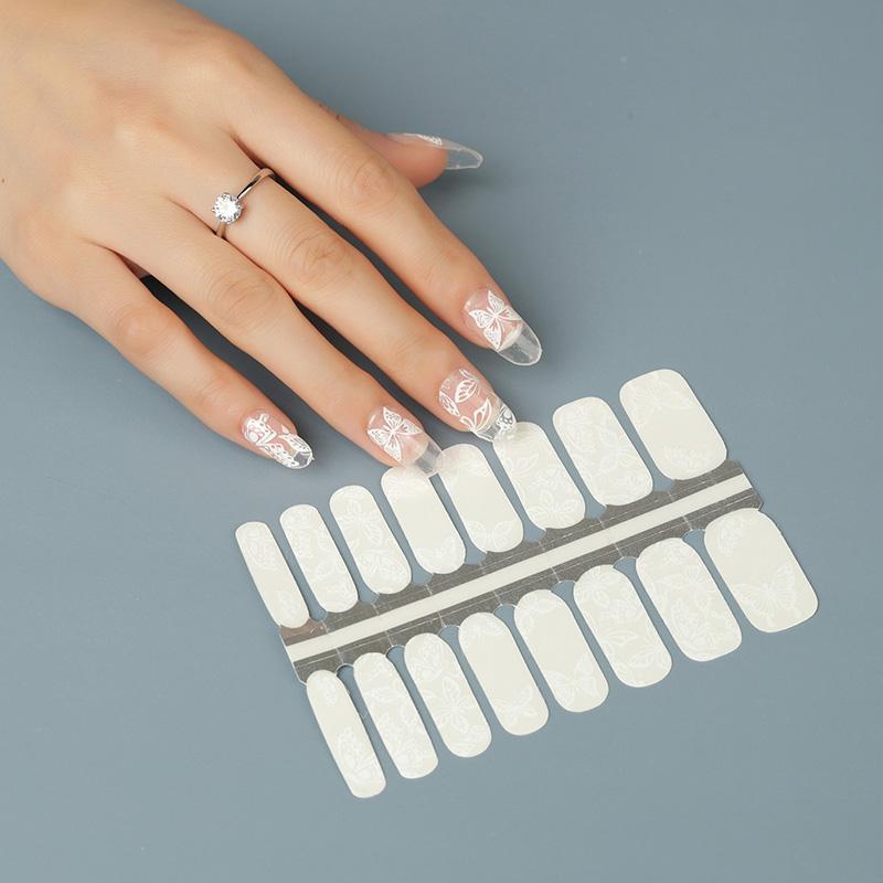 Candied Nails Nail Polish Stickers - Butterflies