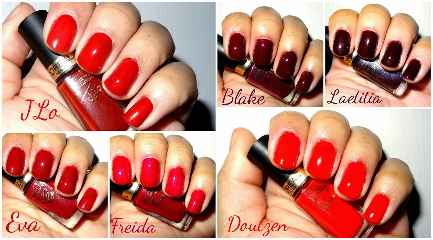 L'Oreal Doutzen's Red #719 Nail Polish, 0.39 Fl Oz