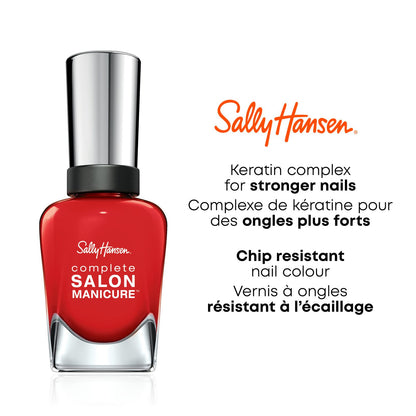 Sally Hansen Complete Salon Manicure Nail Polish #411 Wine Not 0.5 Oz