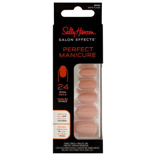 Sally Hansen Perfect Manicure Press On Nails - OV101 Buff & Tumble