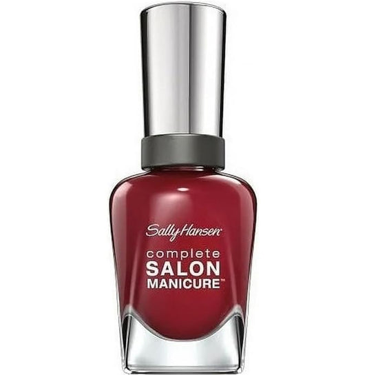 Sally Hansen Complete Salon Manicure Nail Polish #840 Rupee Red 0.5 Oz