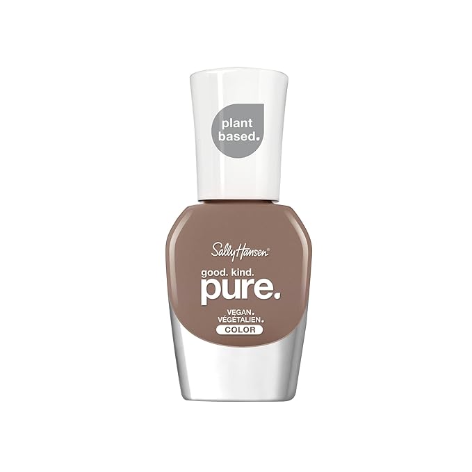 Sally Hansen Good Kind Pure Vegan Nail Color #160 Raw Cocoa 0.33 Fl Oz