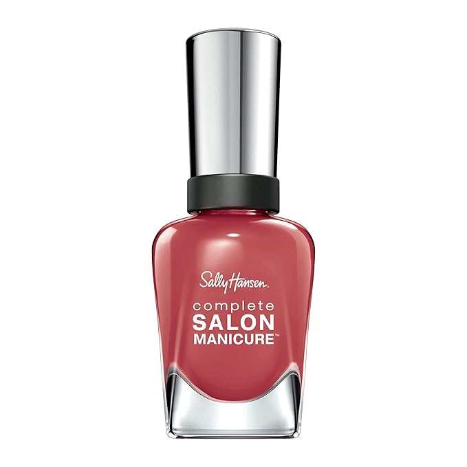 Sally Hansen Complete Salon Manicure Nail Polish #281 Scarlet Lacquer 0.5 Oz