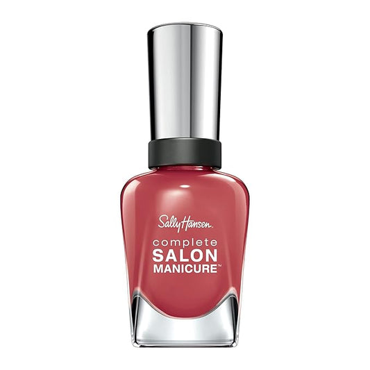 Sally Hansen Complete Salon Manicure Nail Polish #281 Scarlet Lacquer 0.5 Oz