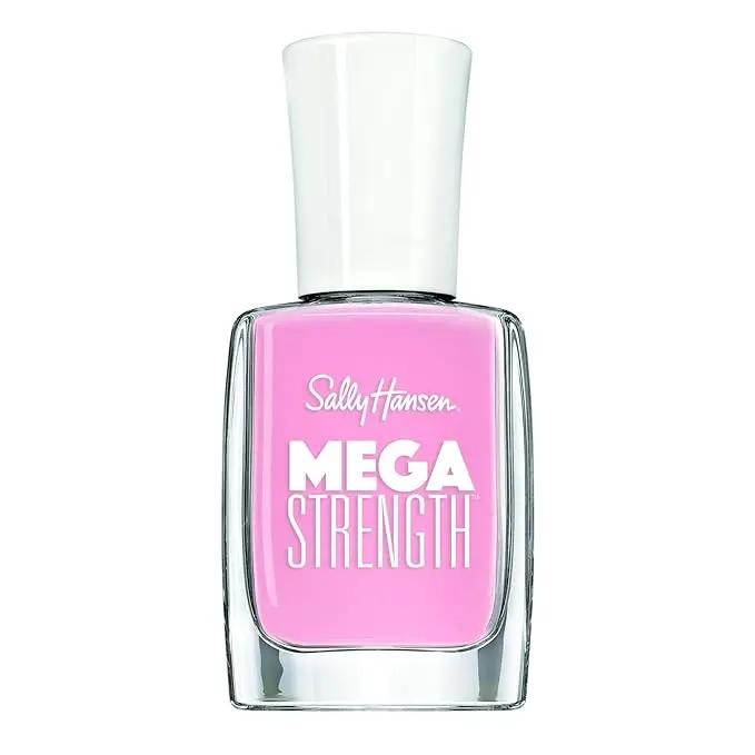 Sally Hansen Mega Strength Nail Color #024 Pink Like A Girl 0.4 FL Oz Sally Hansen
