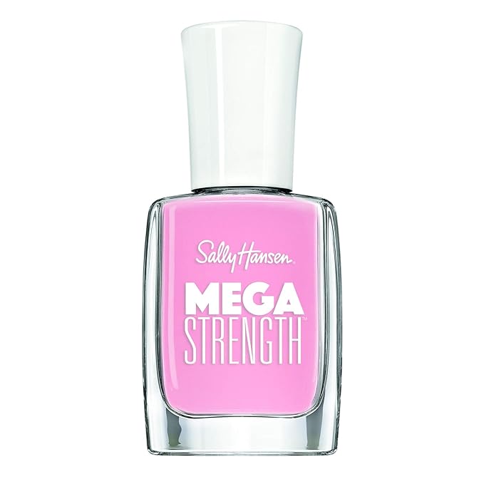 Sally Hansen Mega Strength Nail Color #024 Pink Like A Girl 0.4 FL Oz