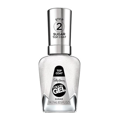 Sally Hansen Miracle Gel Nail Polish #103 Sugar Top Coat 0.5 FL Oz