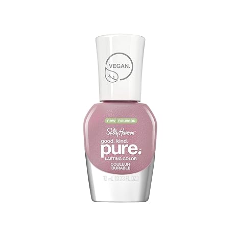 Sally Hansen Good Kind Pure Vegan Nail Color #345 Smokey Quartz 0.33 Fl Oz