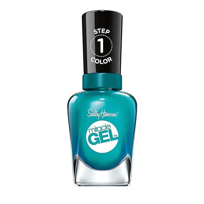 Sally Hansen Miracle Gel Nail Polish #729 Combustealble 0.5 FL Oz