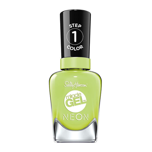 Sally Hansen Miracle Gel Nail Polish #052 Electri-lime 0.5 FL Oz