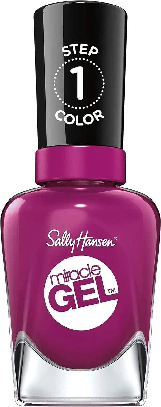 Sally Hansen Miracle Gel Nail Polish #532 Lilac Insomniac 0.5 FL Oz Sally Hansen
