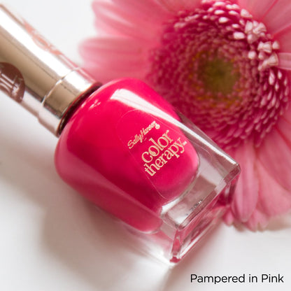 Sally Hansen Color Therapy Nail Polish #290 Pampered in Pink 0.5 oz