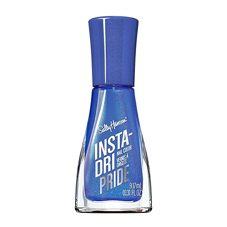 Sally Hansen Insta-Dri Nail Polish #762 Be You Blue 0.31 oz