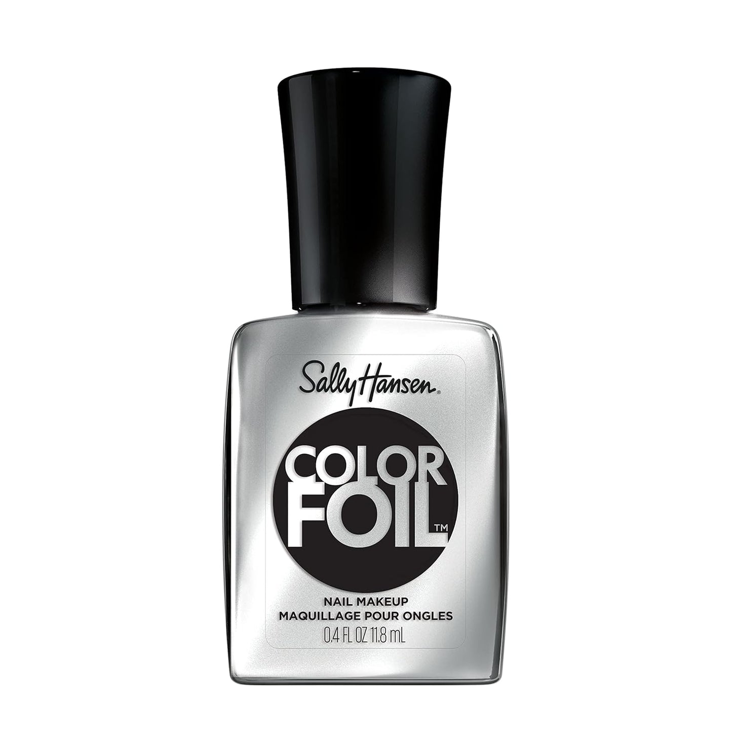 Sally Hansen Color Foil Nail Polish, #120 Steel A Kiss 0.33 FL Oz