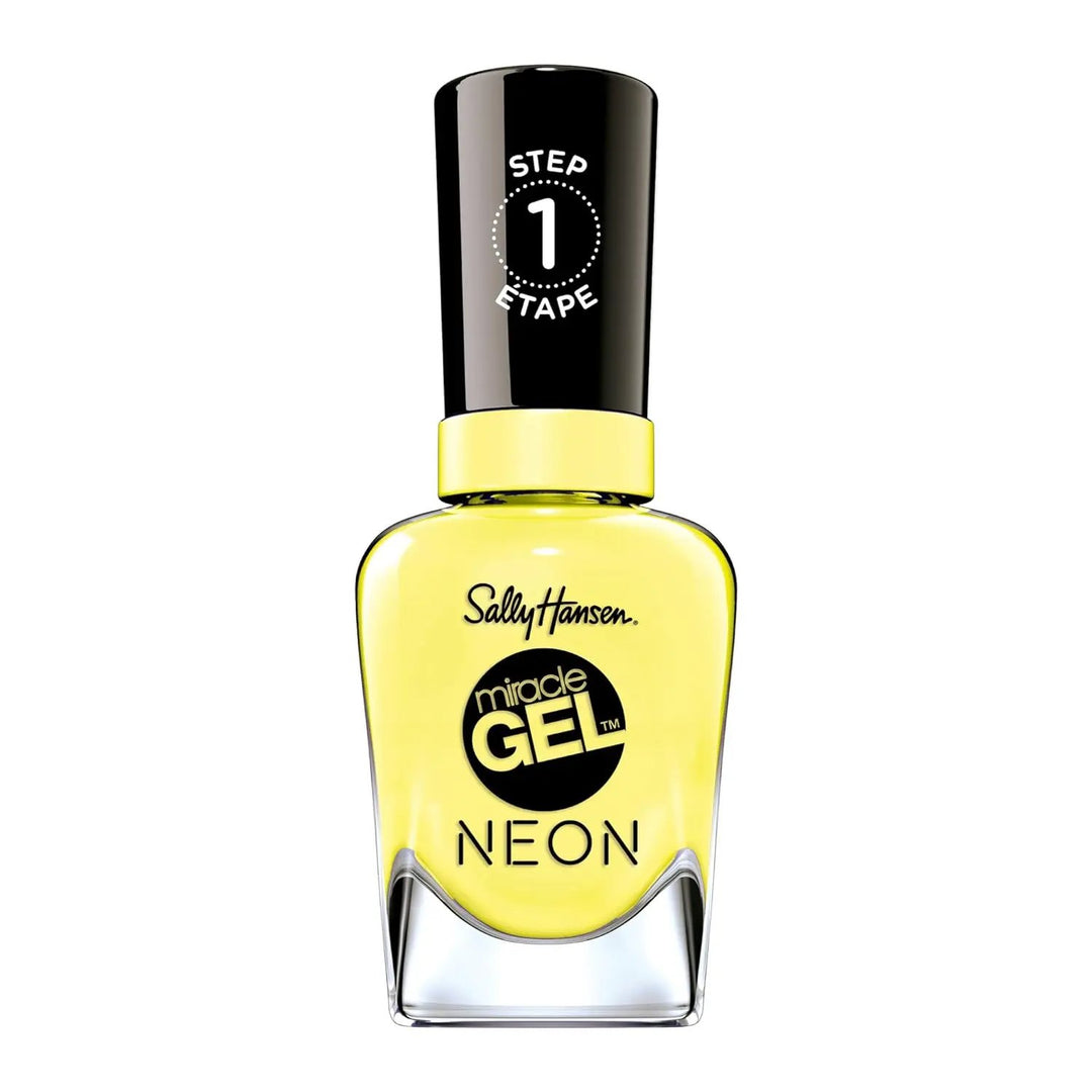 Sally Hansen Miracle Gel Nail Polish #055 Lemon Chillo 0.5 FL Oz Sally Hansen