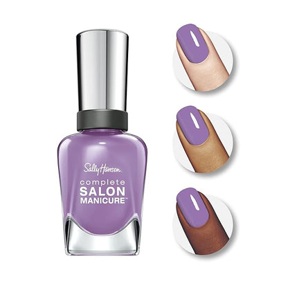 Sally Hansen Complete Salon Manicure Nail Polish #373 Grape Gatsby 0.5 Oz