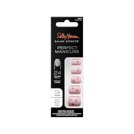 Sally Hansen Perfect Manicure Press On Nails - SQ041 What A Star!