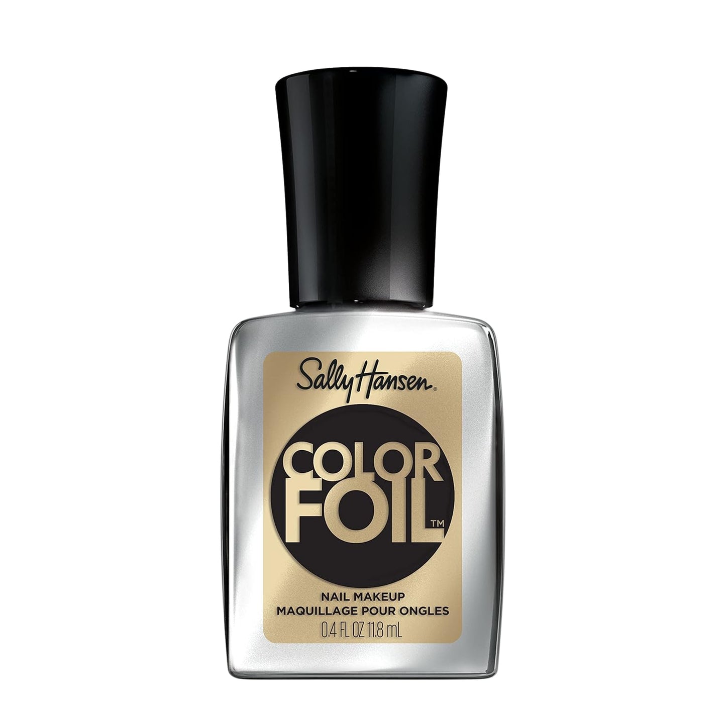 Sally Hansen Color Foil Nail Polish, #140 Gold Standard 0.33 FL Oz