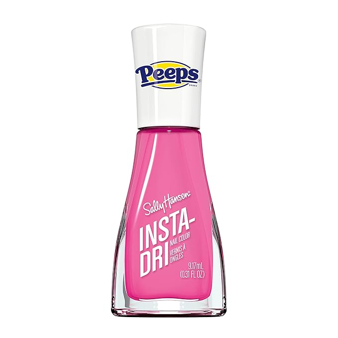 Sally Hansen Insta-Dri Nail Polish #718 PEEPS Pink Bunny 0.31 oz