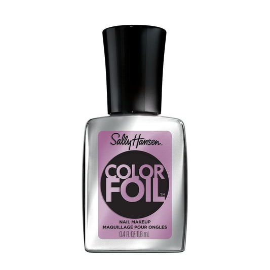 Sally Hansen Color Foil Nail Polish, #110 Fuchsia-Ristic 0.33 FL Oz