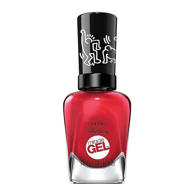 Sally Hansen Miracle Gel Nail Polish #917 Red-iant Baby 0.5 FL Oz Sally Hansen