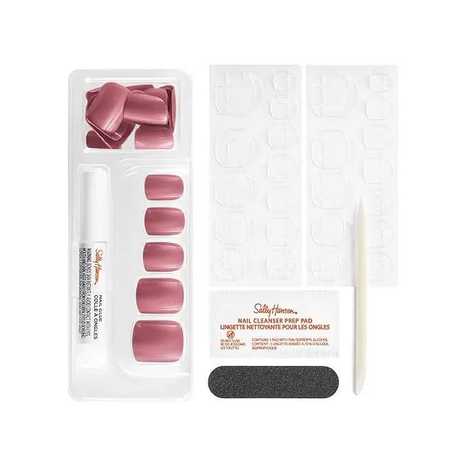 Sally Hansen Perfect Manicure Press On Nails - SQ011 Pink Clay Sally Hansen