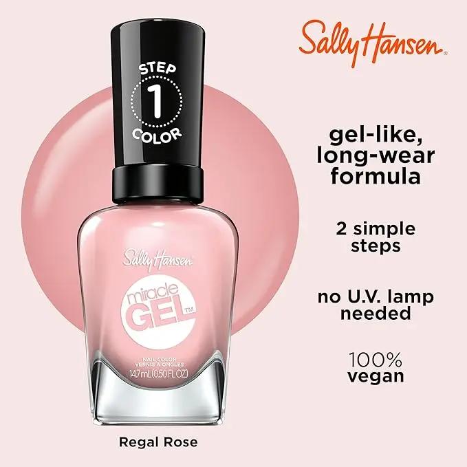 Sally Hansen Miracle Gel Nail Polish #232 TuTu the Ballet 0.5 FL Oz Sally Hansen