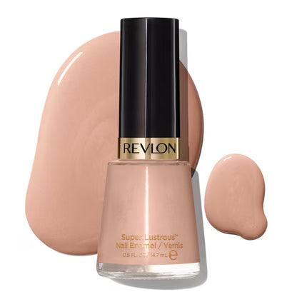 Revlon Super Lustrous Chip Resistant Nail Polish, Gray Suede, 0.5 fl oz Bottle