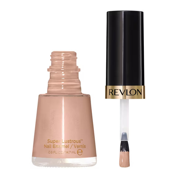 Revlon Super Lustrous Chip Resistant Nail Polish, Gray Suede, 0.5 fl oz Bottle