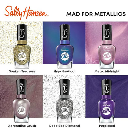 Sally Hansen Miracle Gel Nail Polish #781 Deep Sea Diamond 0.5 FL Oz