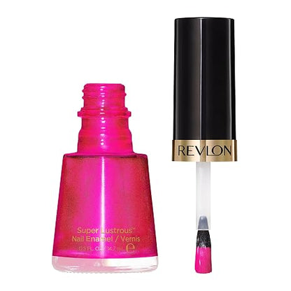 Revlon Super Lustrous Chip Resistant Nail Polish, Electric, 0.5 fl oz Bottle