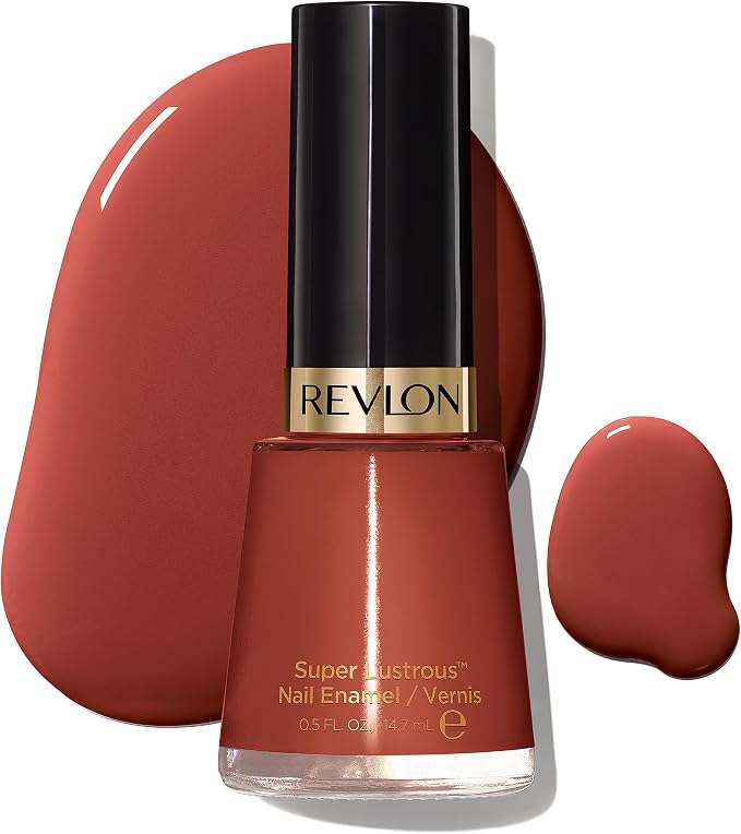 Revlon Super Lustrous Chip Resistant Nail Polish, Totally Toffee, 0.5 fl oz Bottle