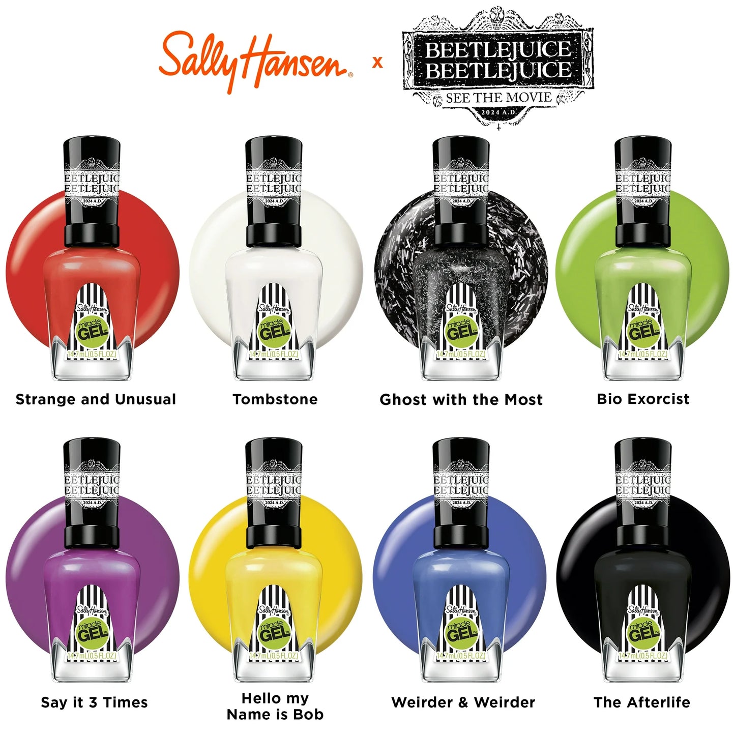 Sally Hansen Miracle Gel Nail Polish #928 Tombstone 0.5 FL Oz