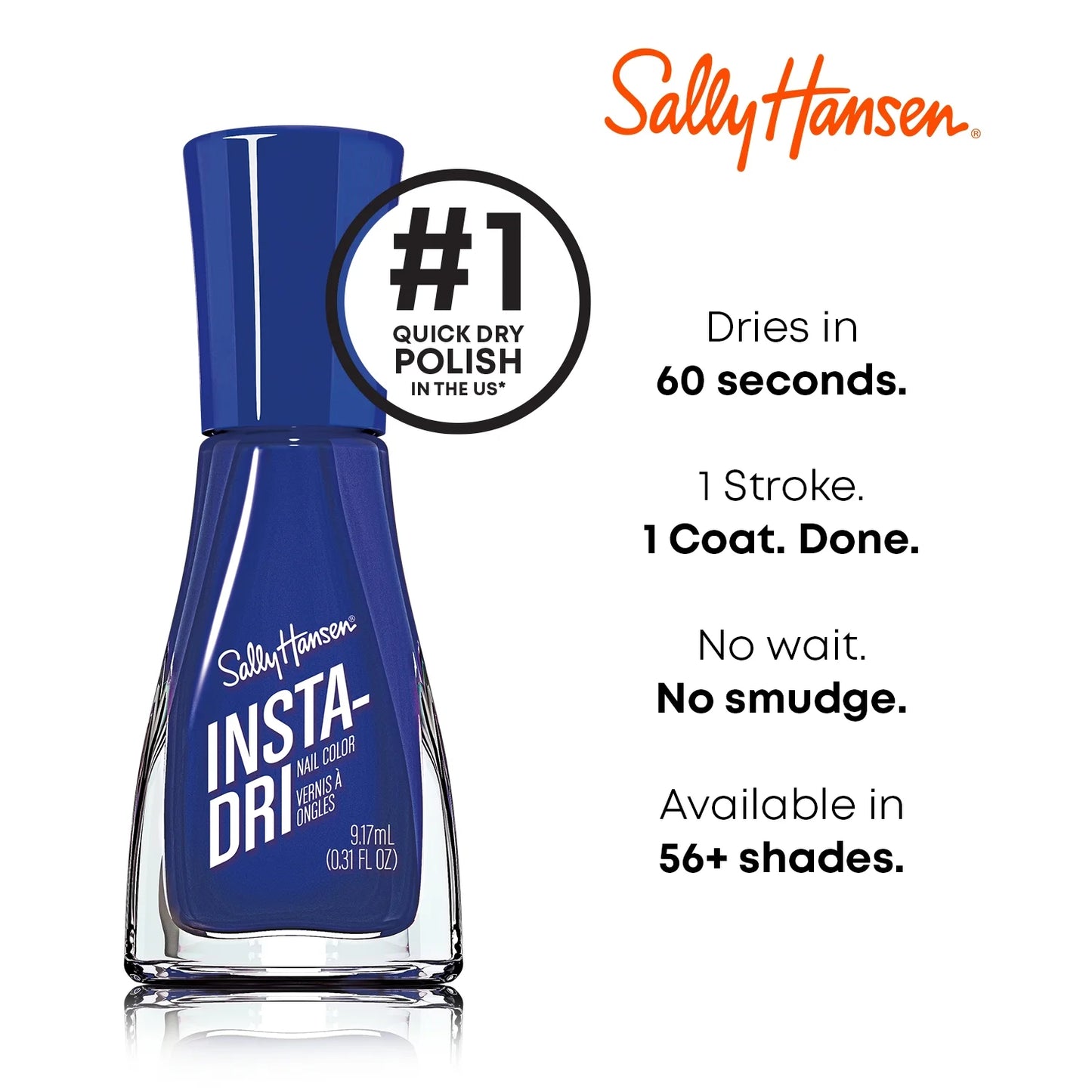 Sally Hansen Insta-Dri Nail Polish #492 On The Download 0.31 oz