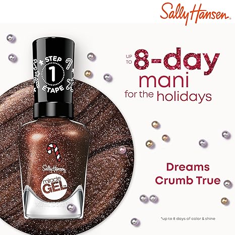 Sally Hansen Miracle Gel Nail Polish #915 Dreams Crumb True 0.5 FL Oz