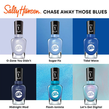 Sally Hansen Miracle Gel Nail Polish #649 Flash-ionista 0.5 FL Oz