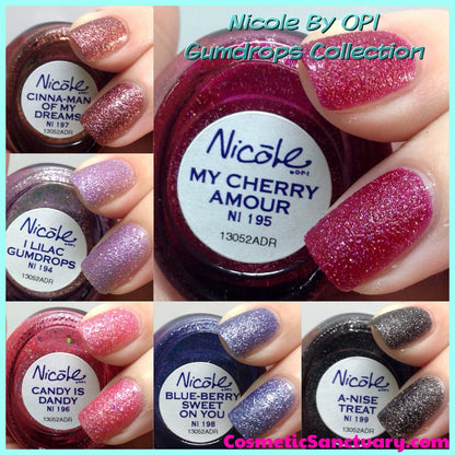 A-Nise Treat ~ Nicole BY OPI Nail Polish Gumdrops Collection